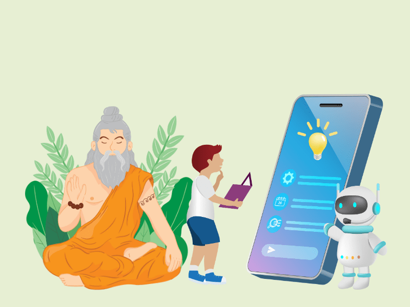 Ayurvedic wisdom combined with modern digital health guidance and learning.