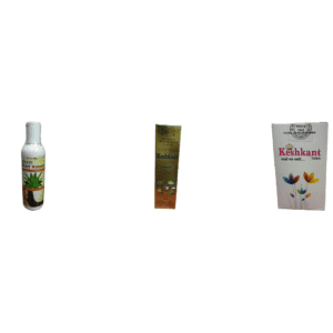 Ayurvedic hair growth and hair fall control kit Derma Kesh