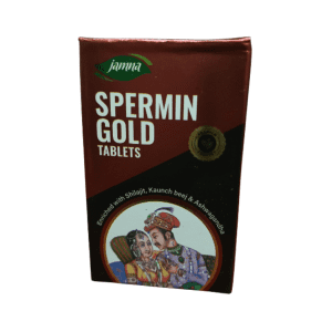 Spermin gold capsules for sperm count motility male fertility