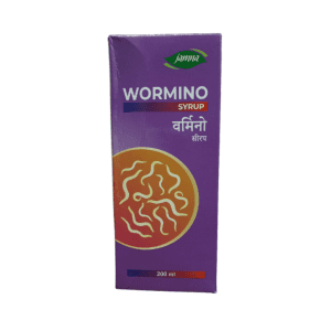 Wormino Syrup for deworming and gut health Ayurvedic