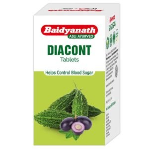 Baidyanath Diacont tablet Ayurvedic support for diabetes and blood sugar