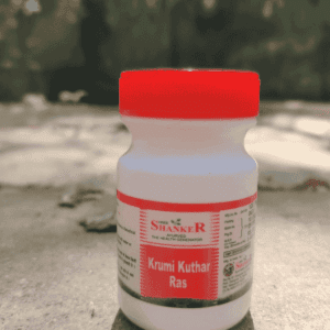 Krumikuthar Ras tablets for intestinal worms and gut cleansing