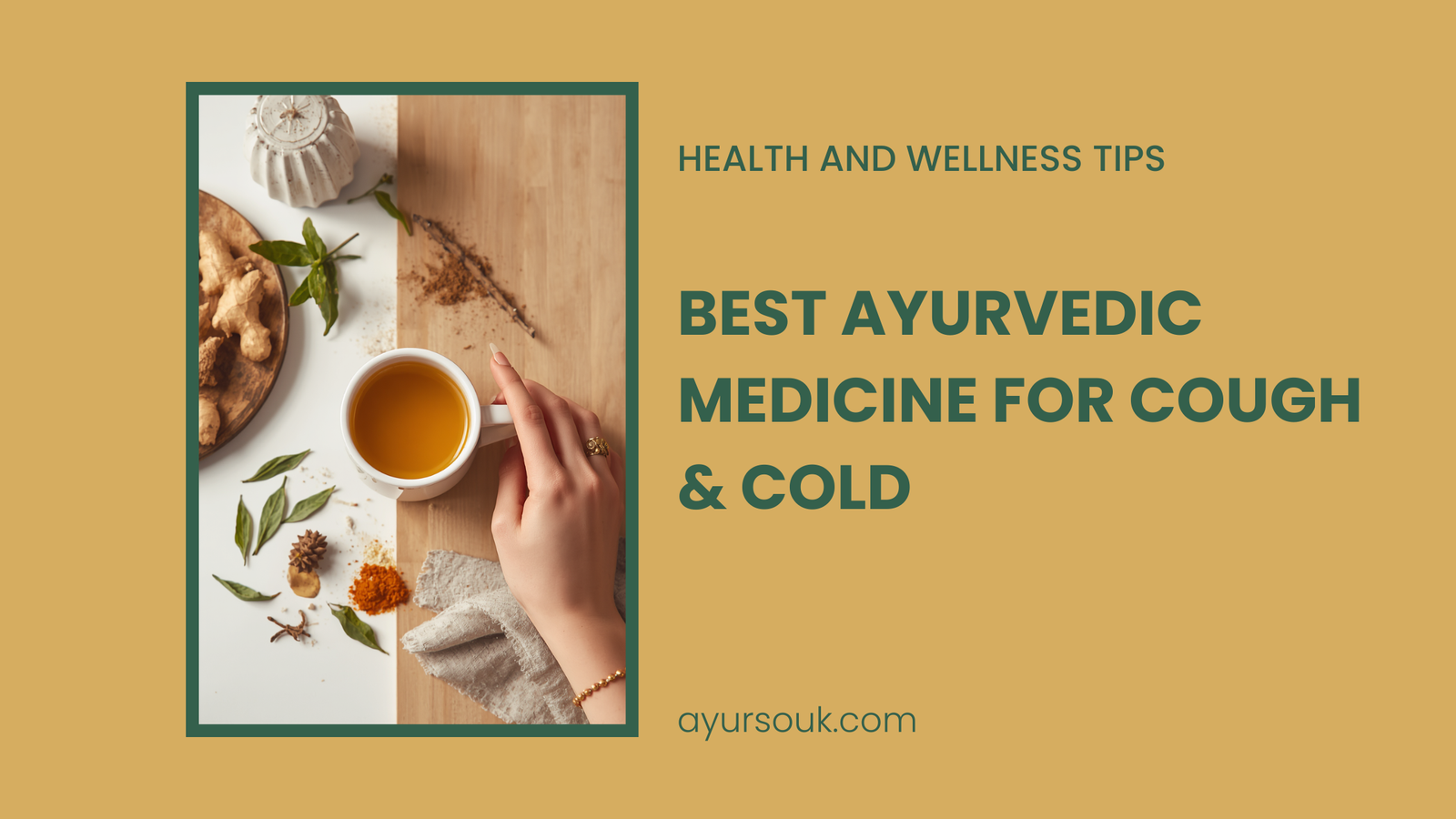 Best Ayurvedic Medicine for Cough & Cold Natural Relief for Respiratory Health